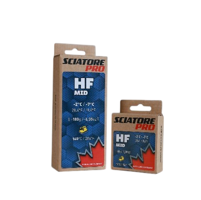Парафин SCIATORE PRO HF MID (синий)  -2/-7°C (45гр)