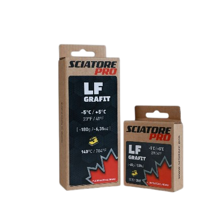 Парафин SCIATORE PRO LF GRAFIT (черный) -5/+5°C (45гр)