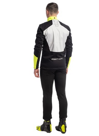 Тренировочная куртка FISCHER SOFTSHELL WARM 24 M black/grey
