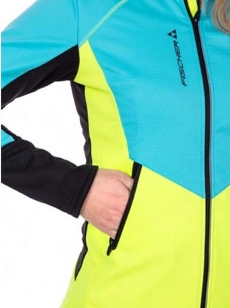 Тренировочная куртка FISCHER SOFTSHELL WARM 23 W breeze