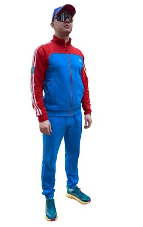 Костюм летний RUSSIA HB blue / red  