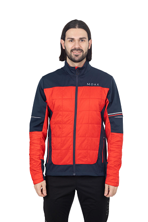 Тренировочная куртка MOAX NAVADO HYBRID M fire red