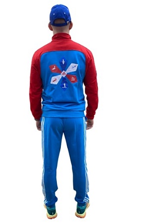 Костюм летний RUSSIA HB blue / red  