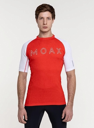 Термофутболка MOAX RACE Light SS M ярко-красный