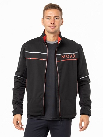 Тренировочная куртка MOAX TOKKE SOFTSHELL M black