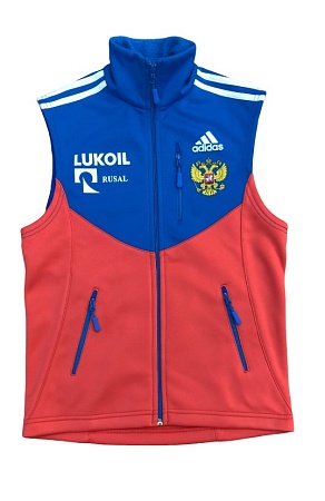 Тренировочный жилет RUSSIA UPPER blue / orange