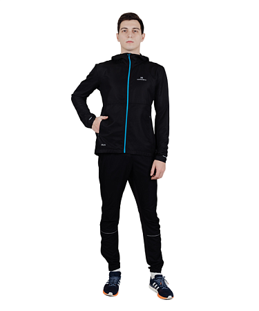 Ветровка NORDSKI RUN M black / blue