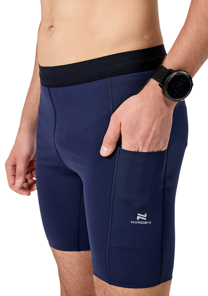 Шорты обтягивающие NORDSKI SPRINT Indigo